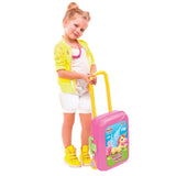 ded portable beauty set trolley  18 pcs 