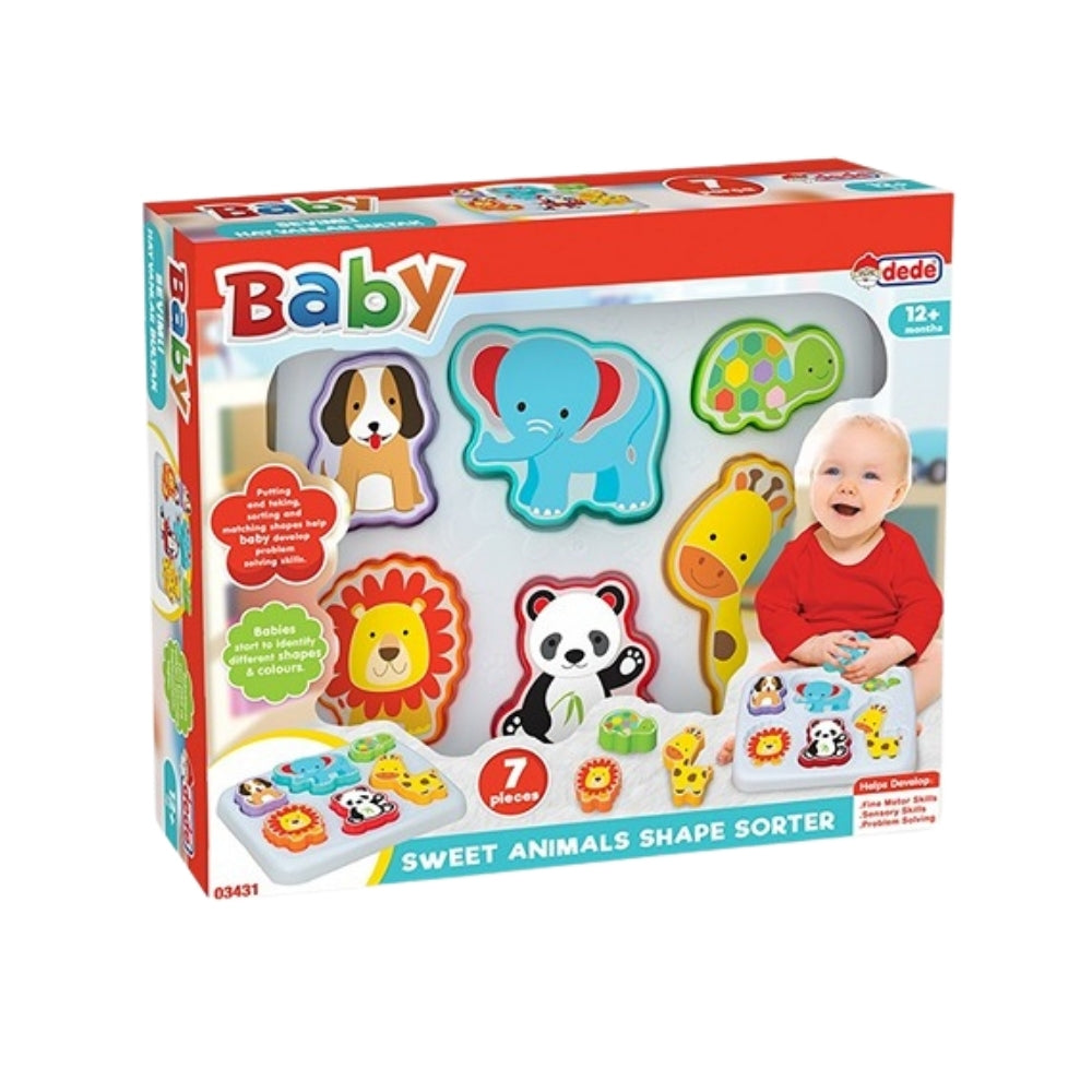 ded sweet animals shape sorter 