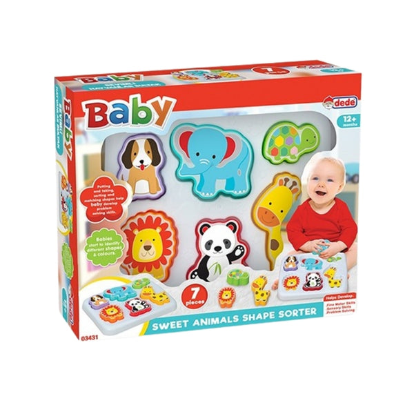 ded sweet animals shape sorter 