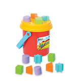 ded shape sorter bucket  14 pcs 