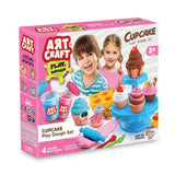 art craft cupcake play dough set 