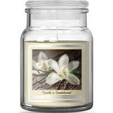 Baltus Vanilla and Sandalwood Scented Jar Candle | 95 x 130mm