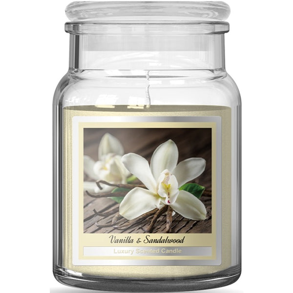Baltus Vanilla and Sandalwood Scented Jar Candle | 95 x 130mm