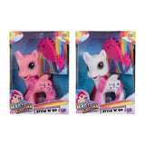 Magical Kingdom Style and Go Unicorn Pony Toy | Assorted Designs, Comb