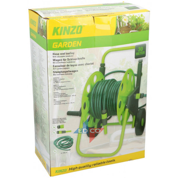 Kinzo Hose Reel & 30m Hose | 6 Piece