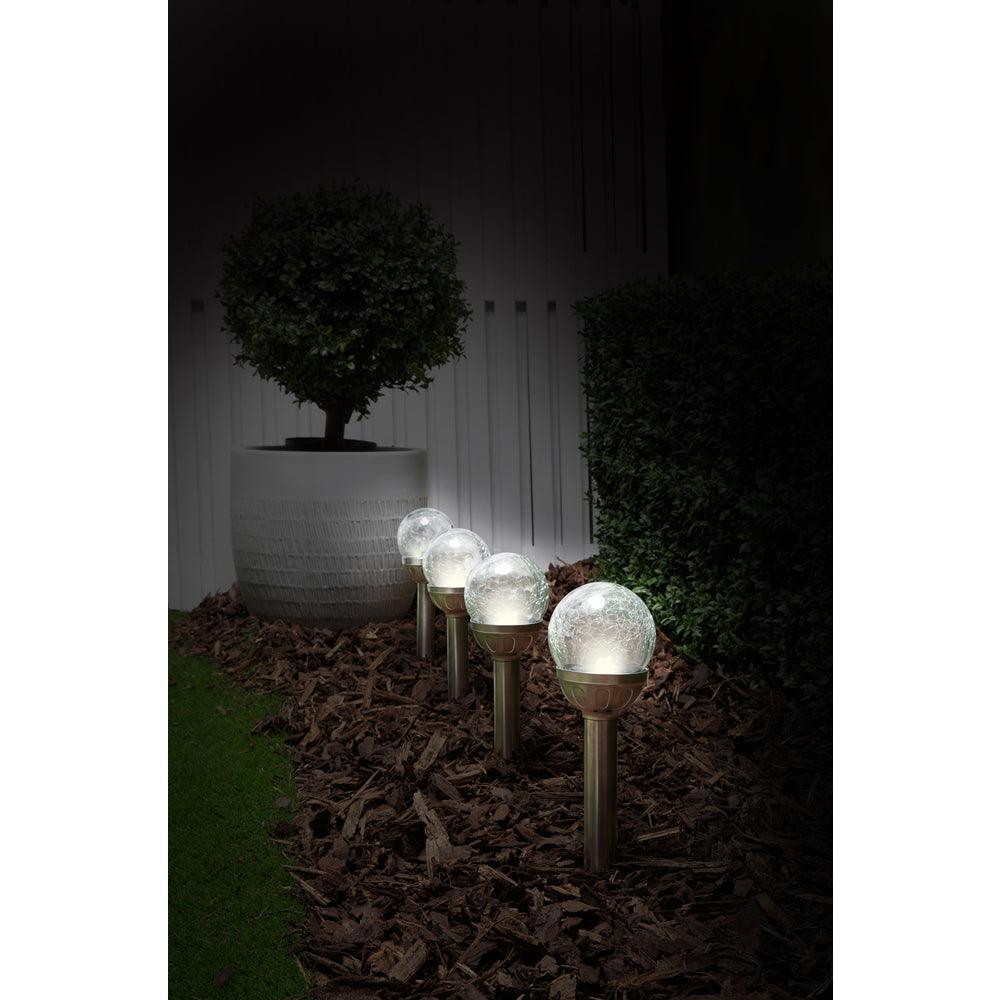 Grundig Glass Ball Solar Light | 34 x 8cm - Choice Stores