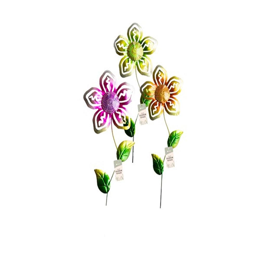 Rowan Jewelled Flower Garden Stake | Assorted Design | 15cm