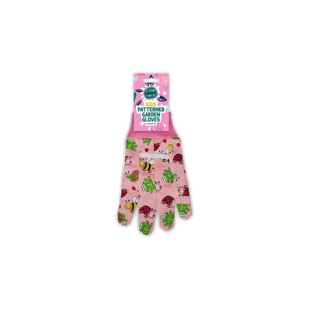 Rowan Kids Garden Patterned Gloves | Assorted Colour