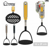 Urban Living Nylon Masher Silicook | Ergonomic, Soft-Touch Finish, 10 x 29 cm