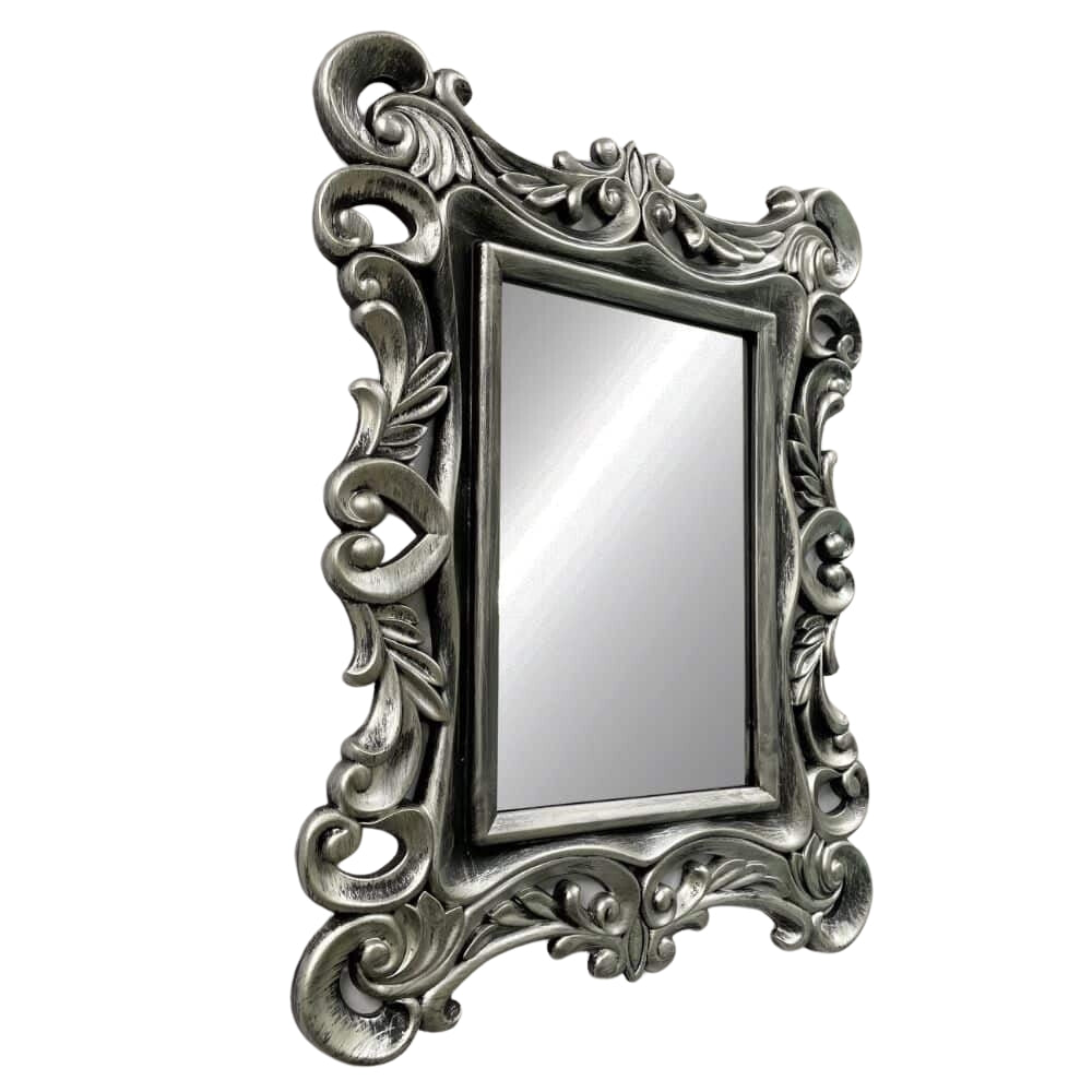Maison Megan Antique Silver Mirror | 50 x 65 cm