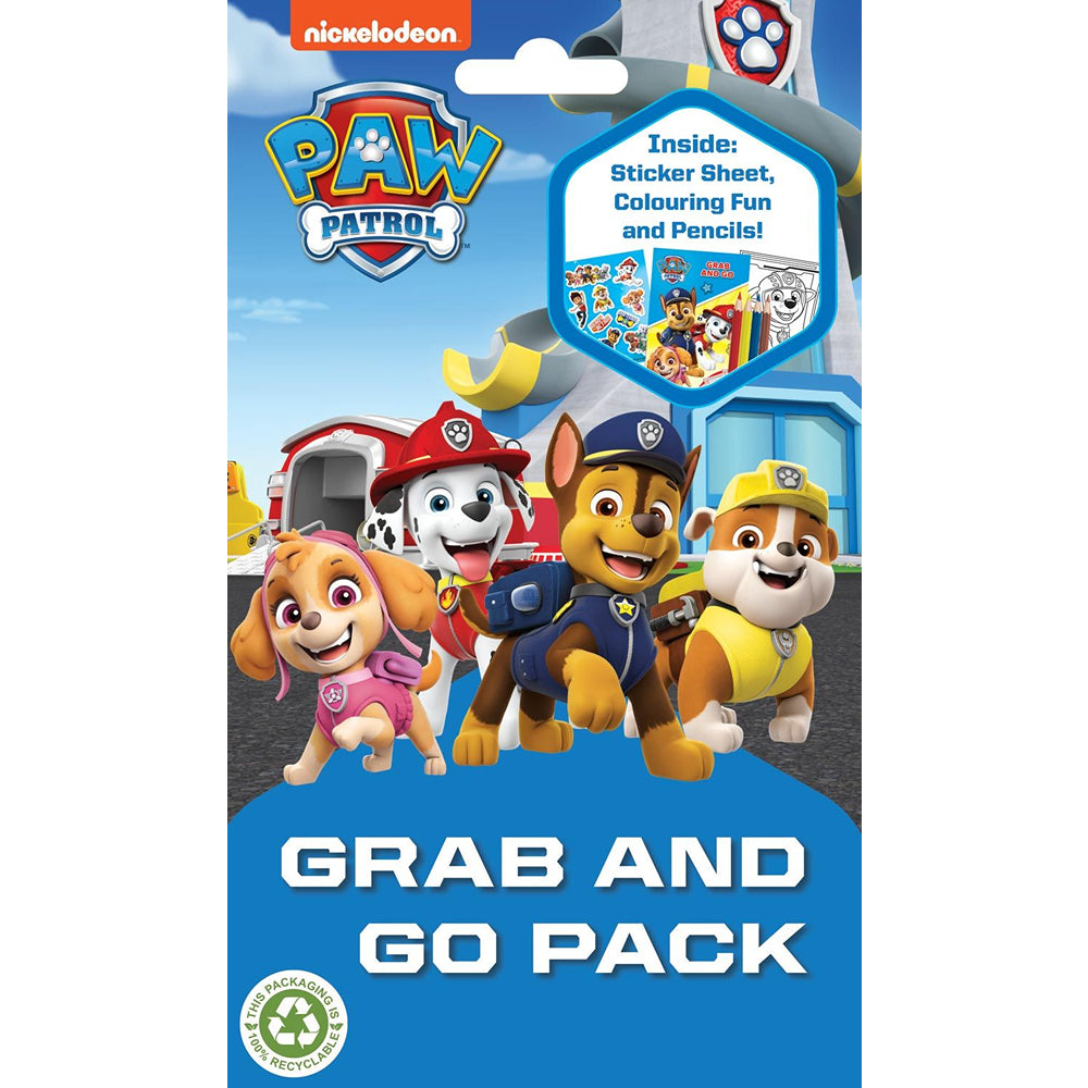 Paw Patrol Grab and Go Activity Pack Set | Paw Patrol, Grab and Go