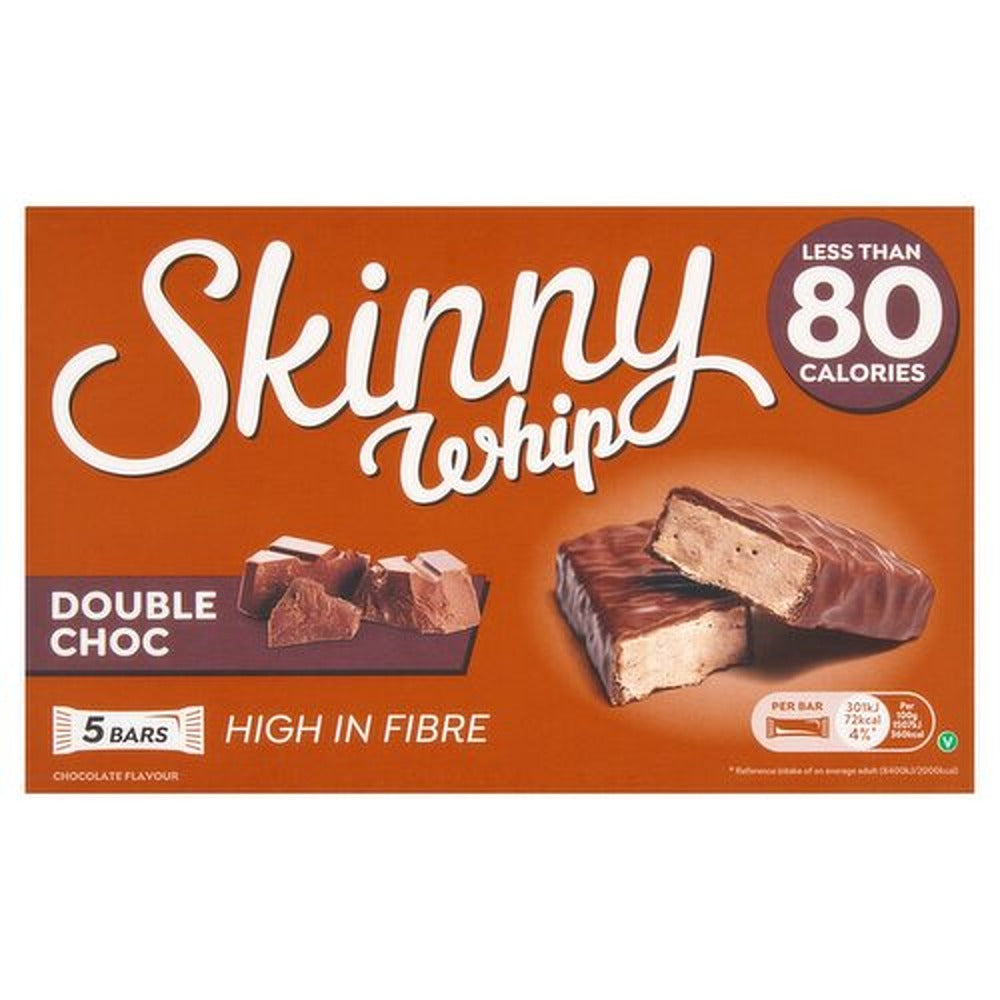 Skinny Double Choc Whip Bars | 5 Pack