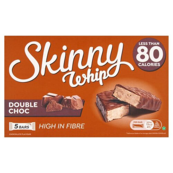 Skinny Double Choc Whip Bars | 5 Pack
