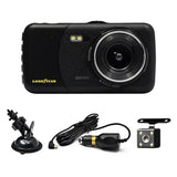 Goodyear Dash Cam with Reverse Camera | Night Vision & Motion Detection