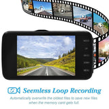 Goodyear Dash Cam with Reverse Camera | Night Vision & Motion Detection