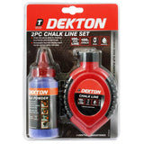 Dekton 2pc Chalk Line Set | High Visibility and Long Line Capacity