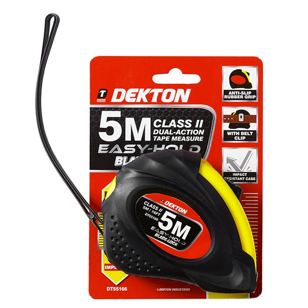 Dekton Easy Hold Tape Measure - 5m x 19mm