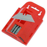 Dekton 50pc Carbon Steel Utility Blades | Compact Design with Integrated Blade Storage