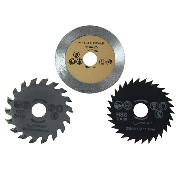 Dekton Hss Mini Saw Blades - 3 Piece