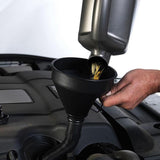 Dekton Versatile Flexi Funnel | Durable Plastic with Wide Spout and Flexible Hose