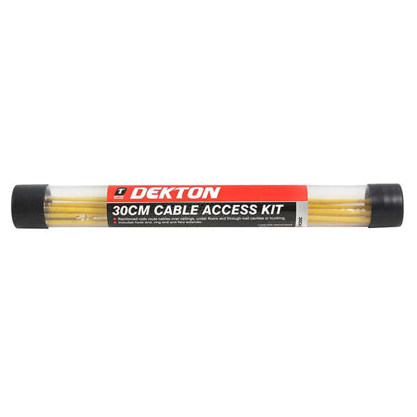Dekton Cable Access Kit - 30cm - 10 Piece