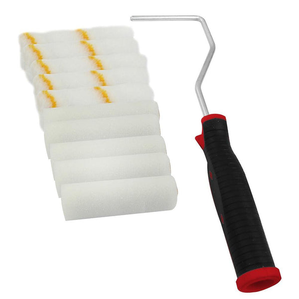 Dekton High-Quality 11pc Mini Roller Set | Ergonomic Handle, Compact Design