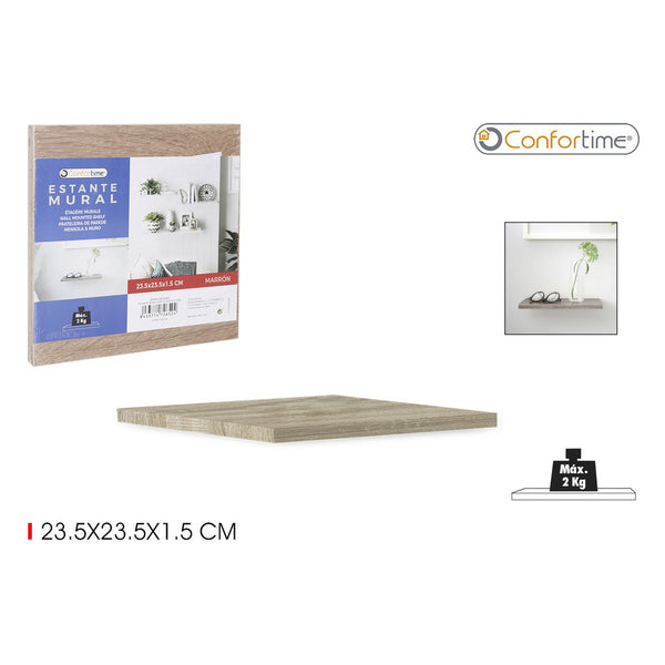 Wall-Mounted MDF Shelf 23.5x23.5cm | Compact Storage Solution