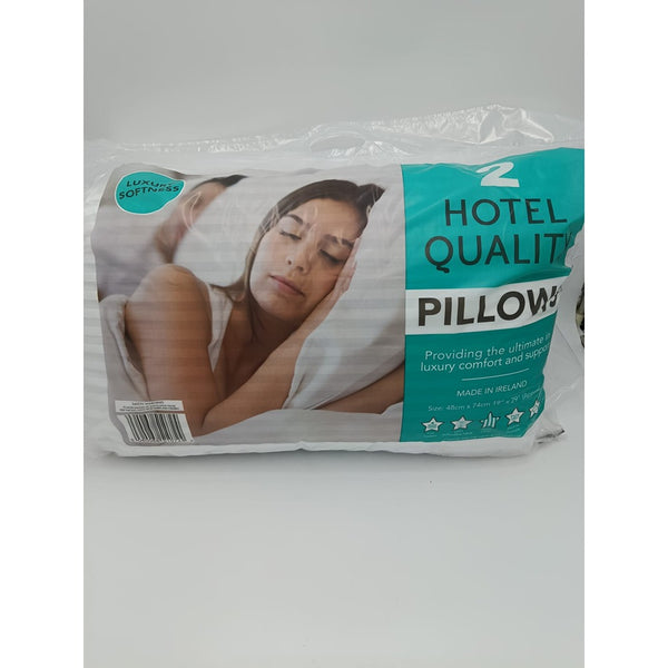Hotel Quality Pillow Pair | Pack of 2, 48 x 74cm