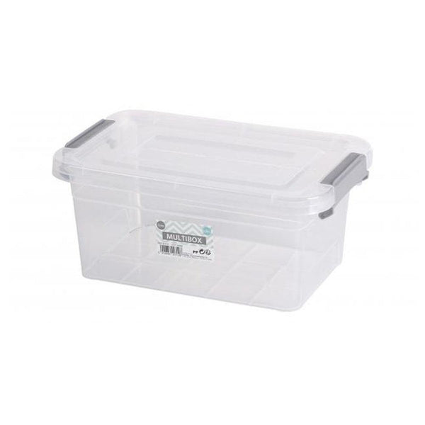 Urban Living Transparent Smartbox with Clip | 3.25 LTR