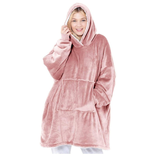 Eskimo Sherpa Hoodie - Oversized Reversible - Warm and Cozy