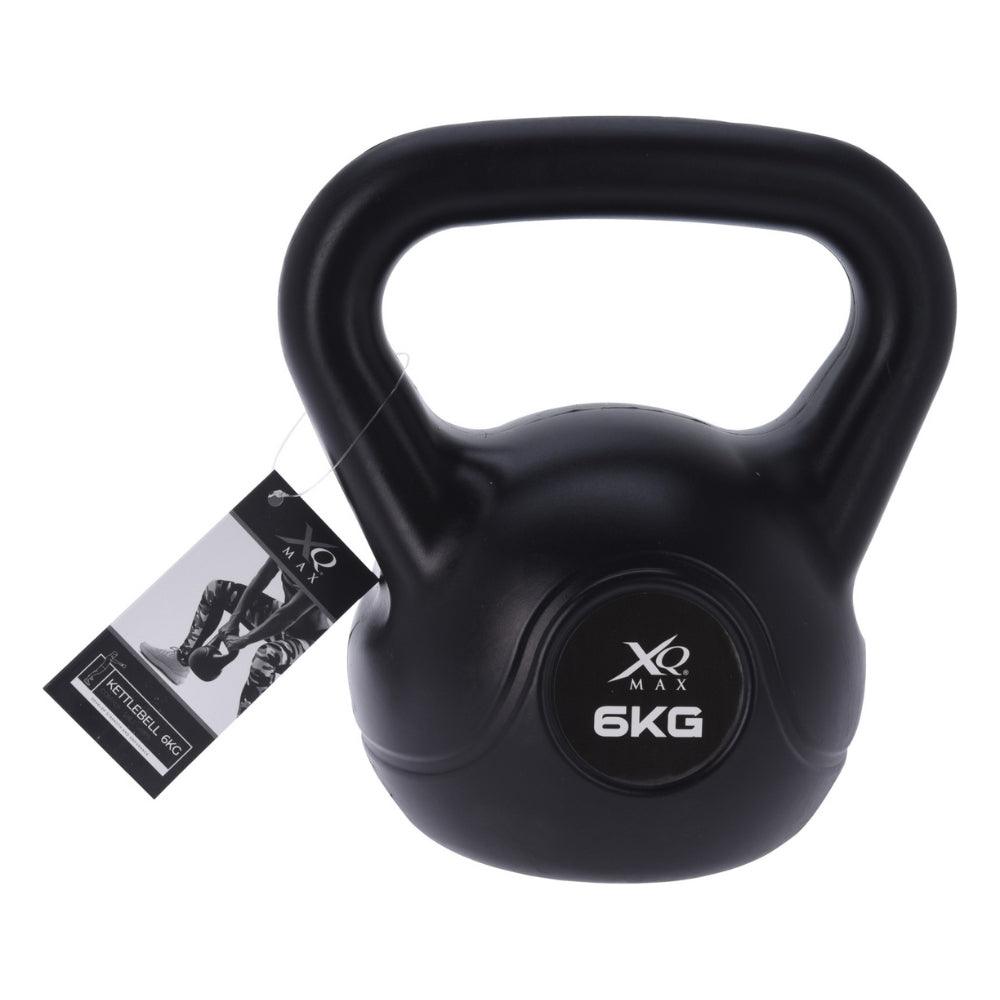 XQ Max Non-Slip Black Kettlebell | 6kg - Choice Stores