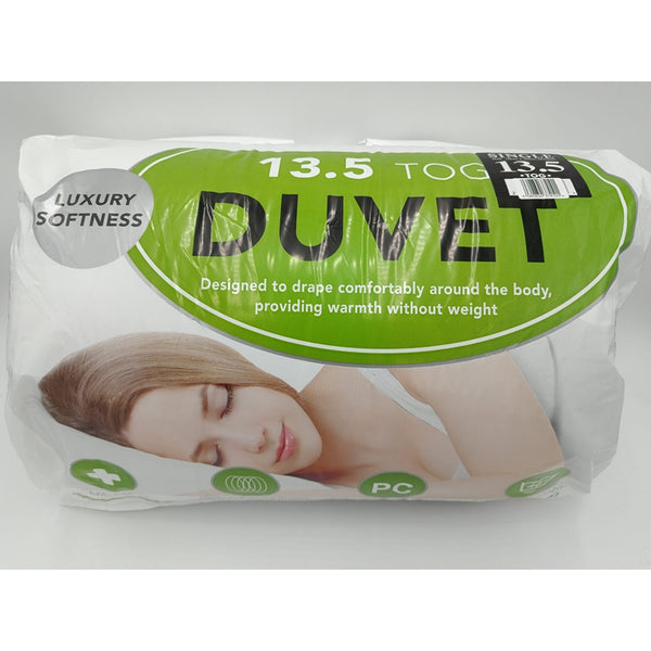 Hollowfibre Duvet | Single Bed, 13.5 Tog