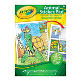 Crayola Animal & Activity Sticker Pad | 30 Pages, Stickers, Ages 3+