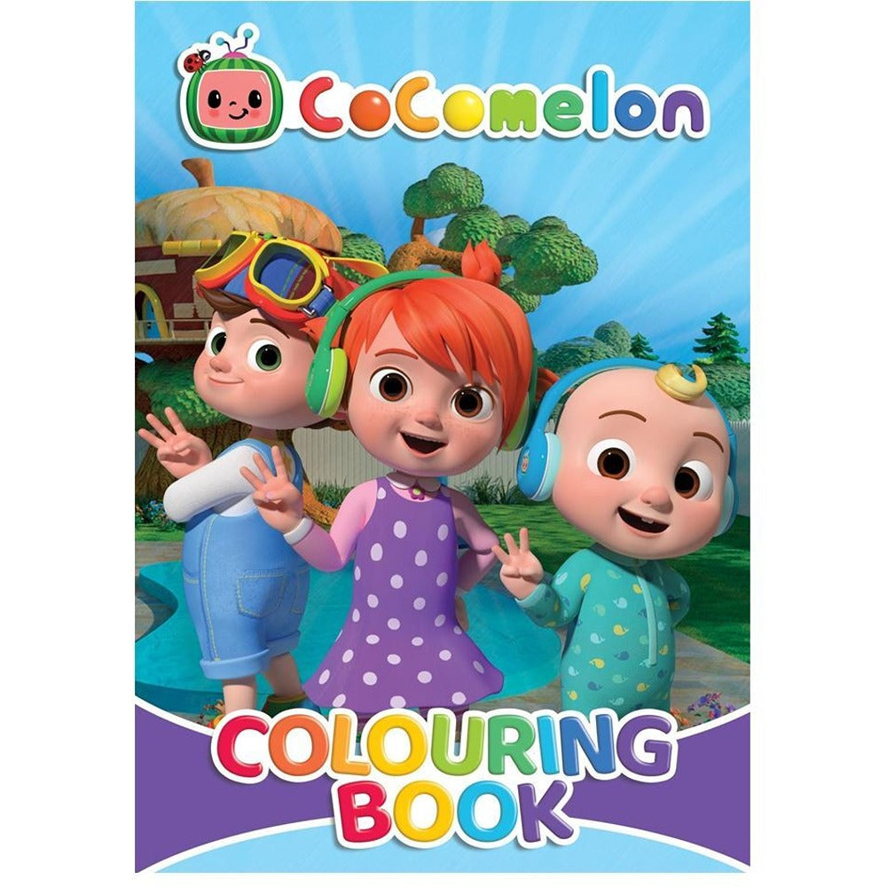 Cocomelon Colouring Book | Official Licence, Large Illustrations, Bold Outlines