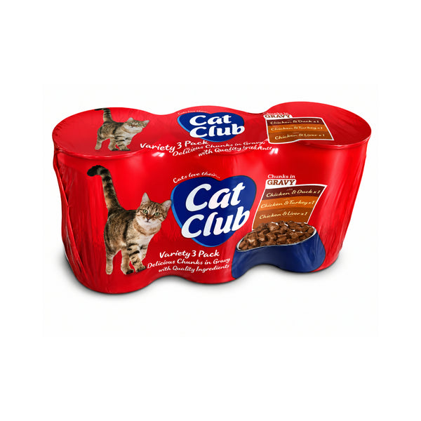 Cat Club Gravy - Pack of 3