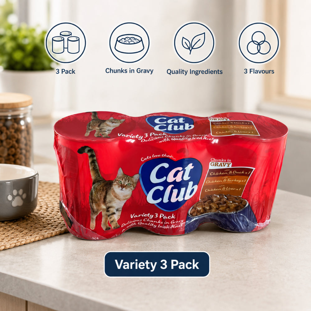 Cat Club Gravy - Pack of 3