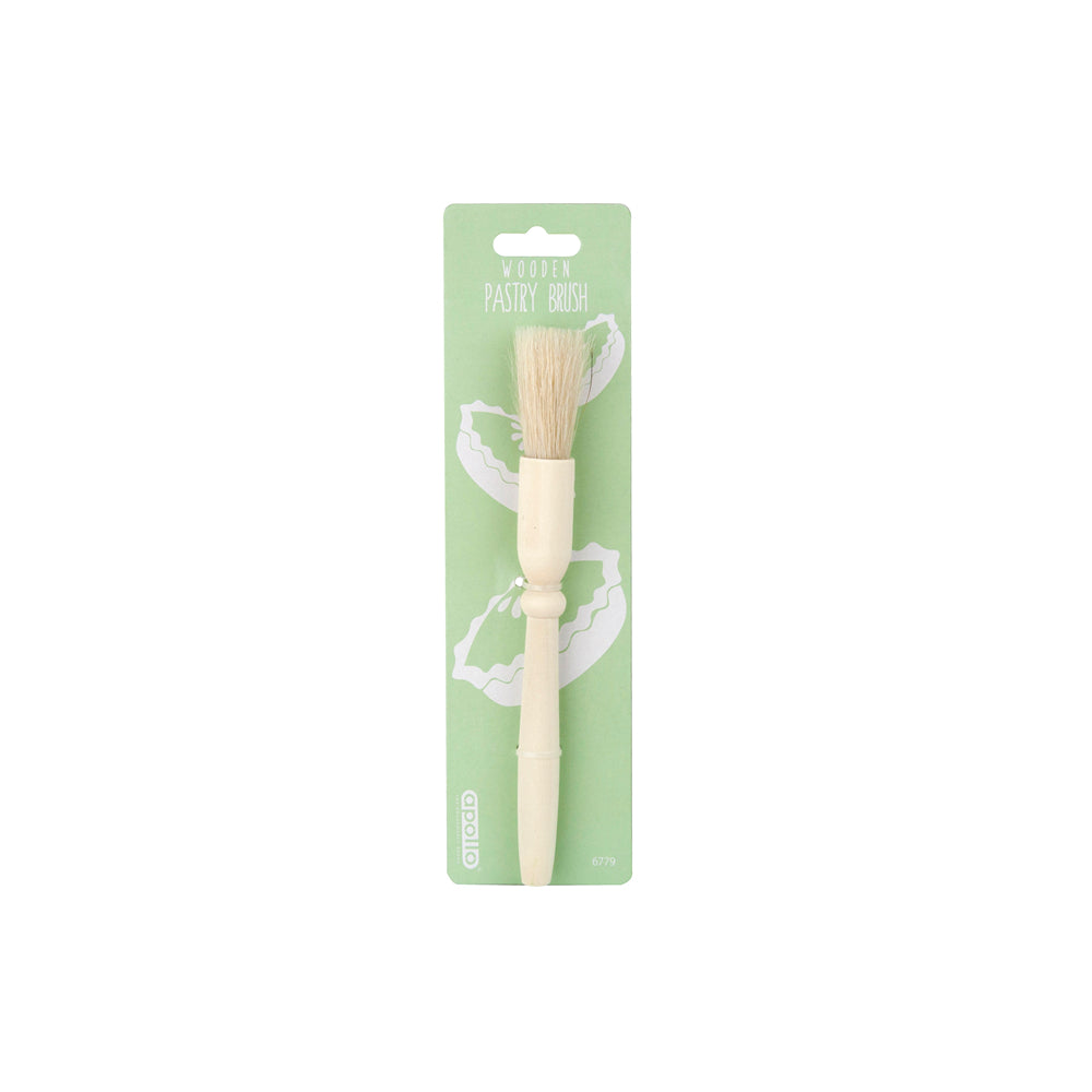 Apollo Wooden Pastry Brush Baking Tool | Long Handle, Dense Bristles