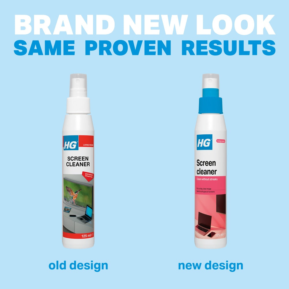 HG Screen Cleaner Spray 125ml | Streak-Free Cleaning for All Screens