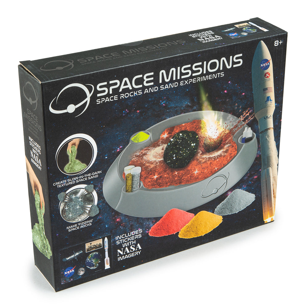 Space Missions Space Rocks &amp; Sand Experiments | Age 5+