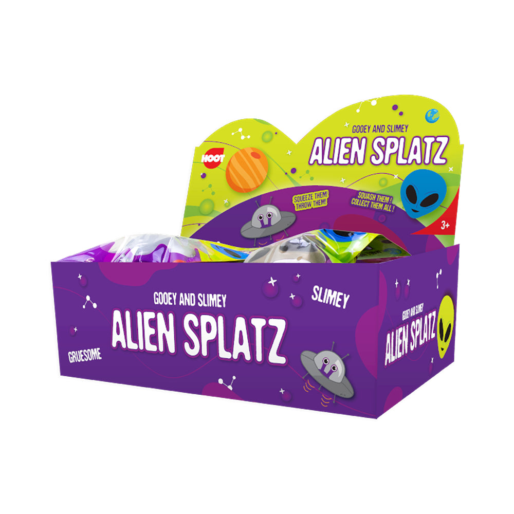 Hoot Goey &amp; Slimey Alien Splat Ball | Age 3+