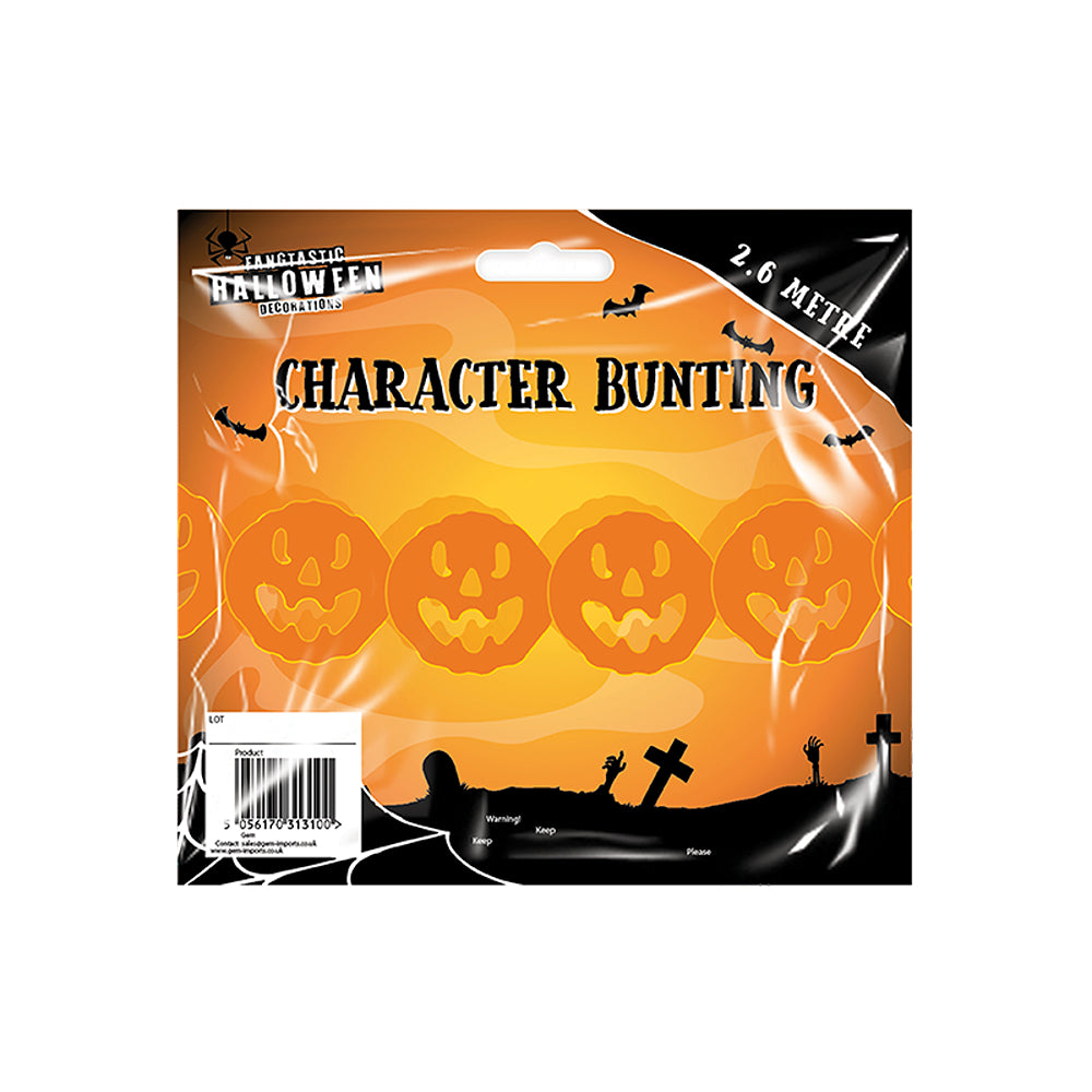 Halloween Character Bunting | Assorted | 2.6m