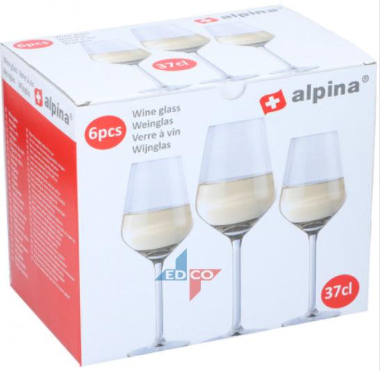 Alpina White Wine Glass - 37cl - Pack of 6