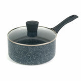 Russell Hobbs Stone Saucepan 20cm | Durable Pressed Aluminium