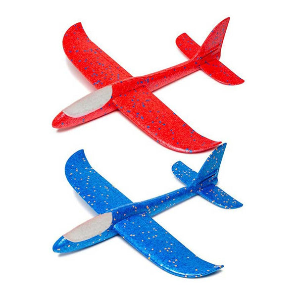 Super Sky Glider Toy Airplane with Stickers | Assorted Colours