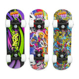 Mini Finger Skateboards Toy Set | 6 Pieces, Assorted Designs and Colours