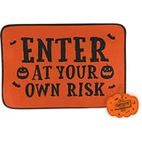Halloween Printed Door Mat - 60 x 40cm, Assorted Designs