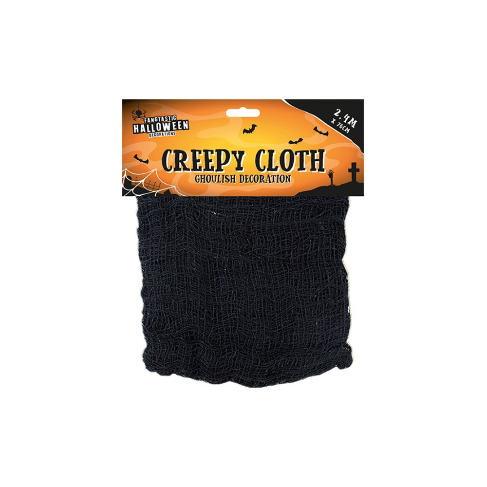 Distressed Creepy Cloth Halloween Decoration - 2.1m, Assorted Colours