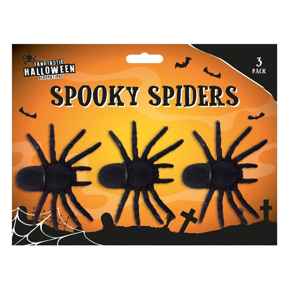 Halloween Spooky Spiders | 3 Pack