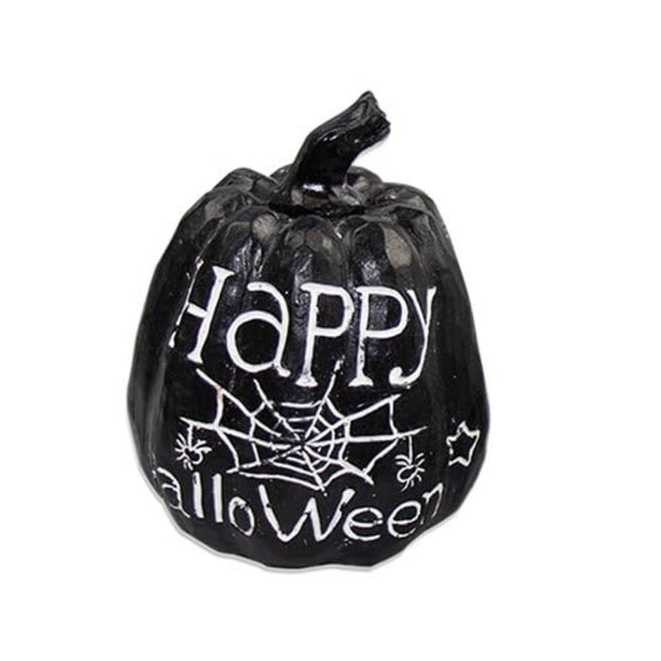 Halloween Slogan Pumpkin Ornament Set 