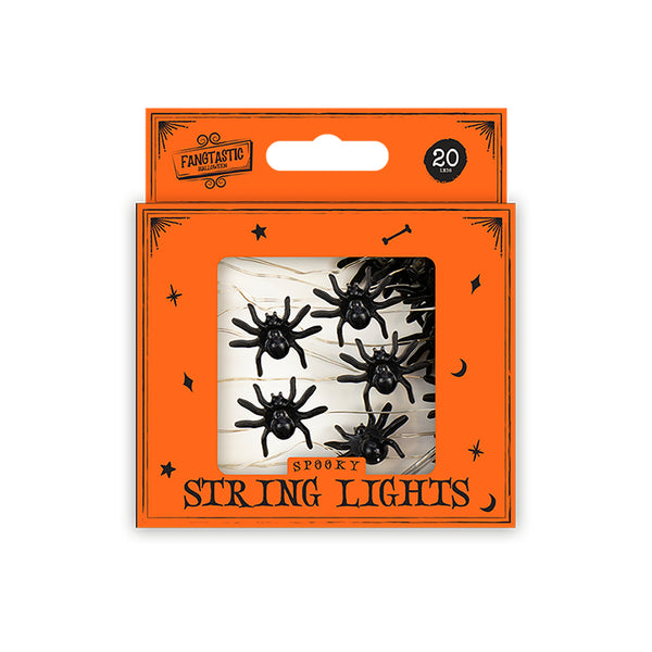 Halloween Character String Lights - 20 LEDs, Assorted Designs and Colours